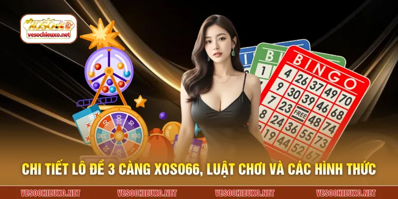 Chi tiết lô đề 3 càng XOSO66, luật chơi và các hình thức