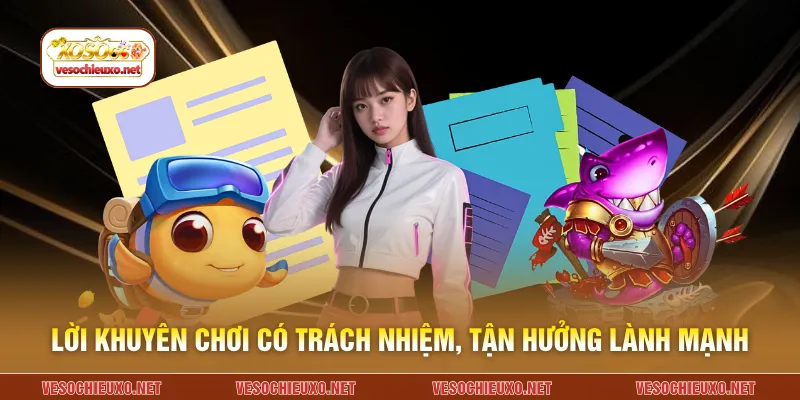 Lời khuyên chơi có trách nhiệm, tận hưởng lành mạnh